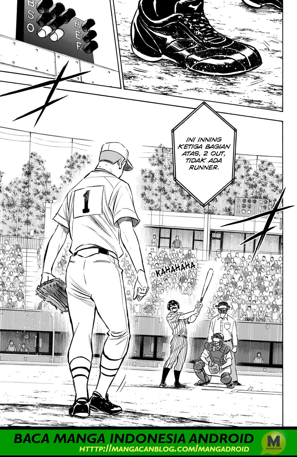 Diamond no Ace Act 2 Bab 176 halaman 7