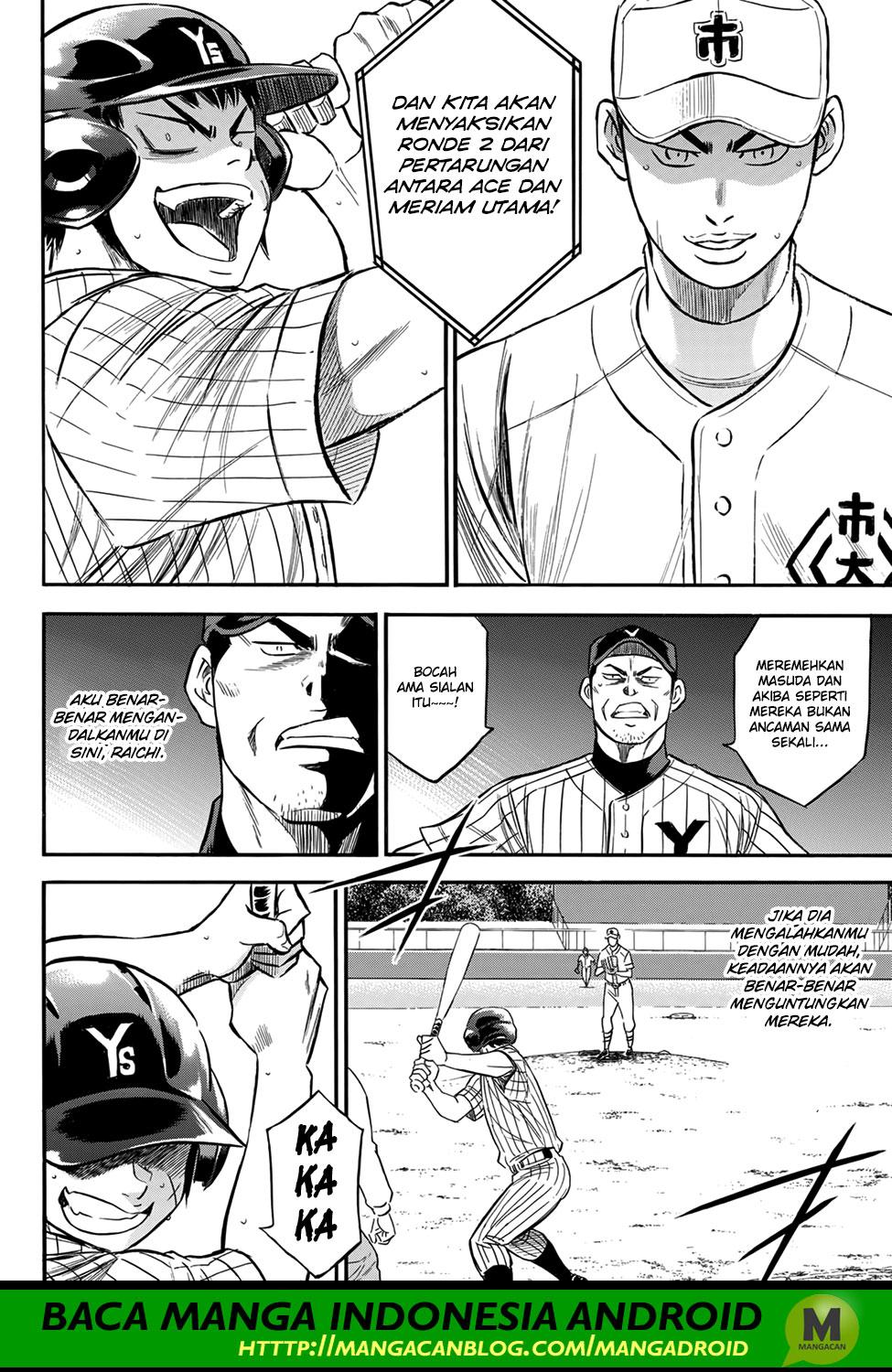 Diamond no Ace Act 2 Bab 176 halaman 8