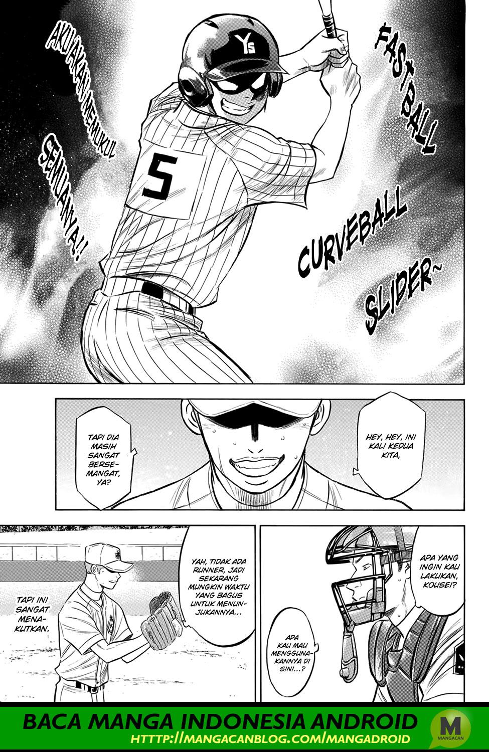 Diamond no Ace Act 2 Bab 176 halaman 9