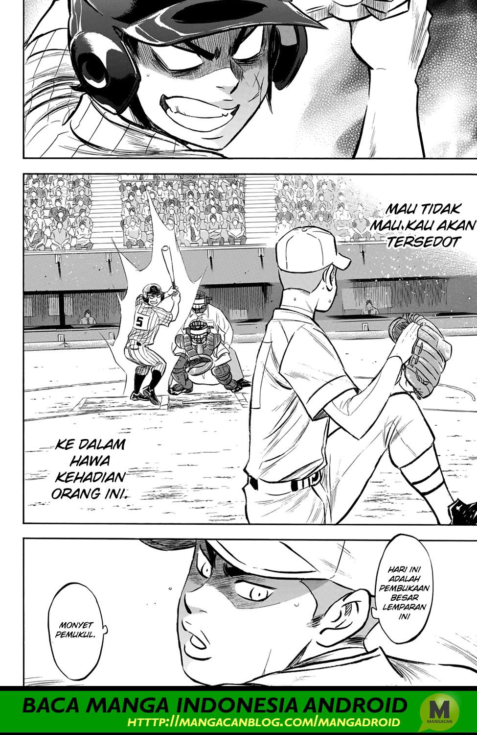 Diamond no Ace Act 2 Bab 176 halaman 10