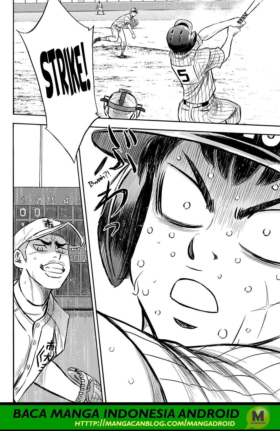 Diamond no Ace Act 2 Bab 176 halaman 14