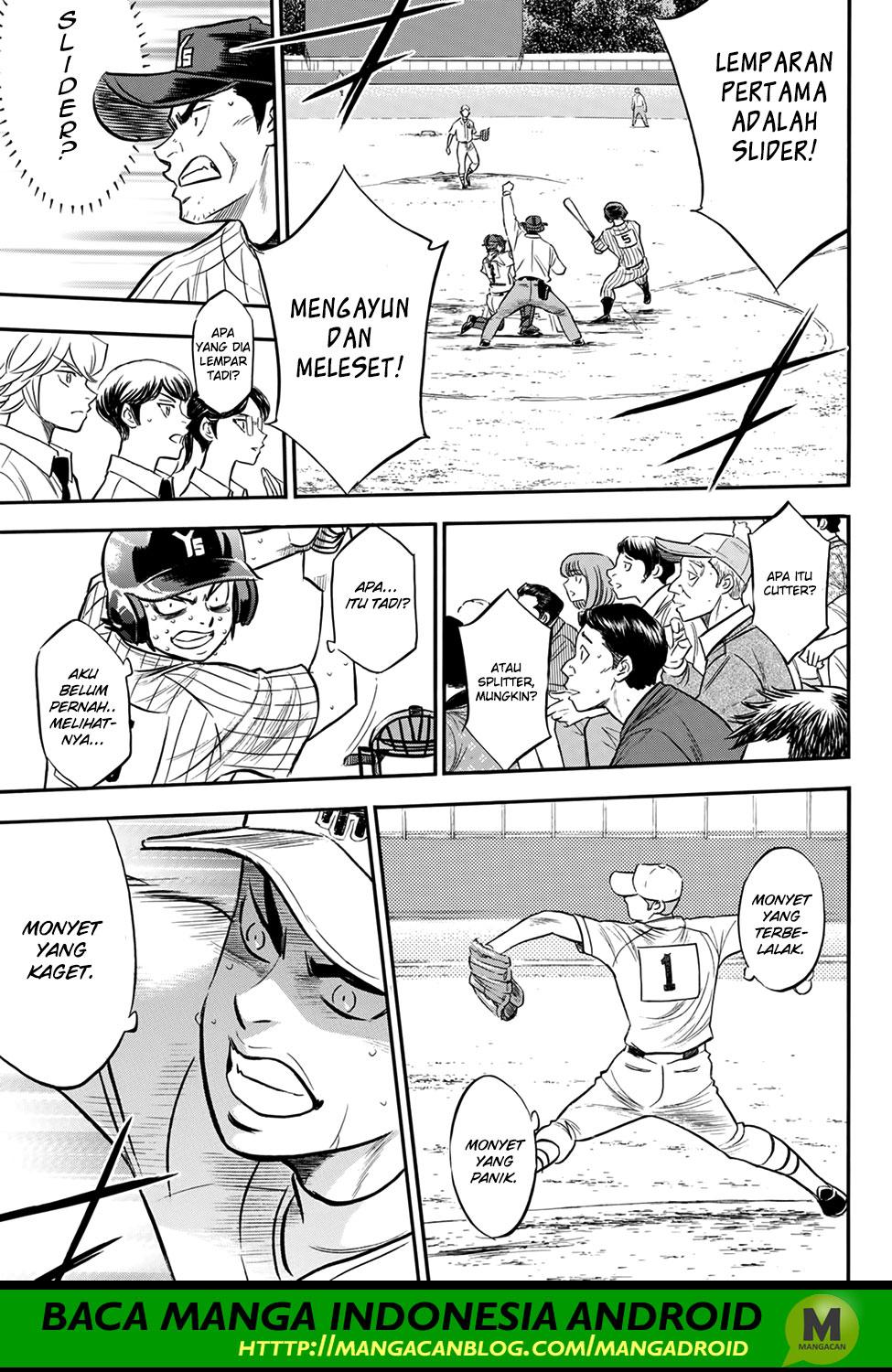 Diamond no Ace Act 2 Bab 176 halaman 15