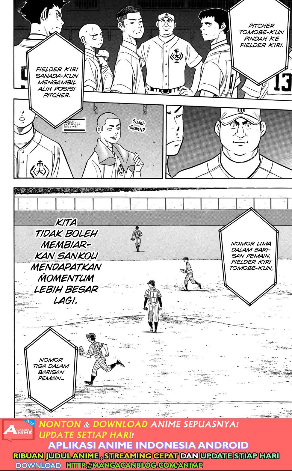 Diamond no Ace Act 2 Bab 177 halaman 10