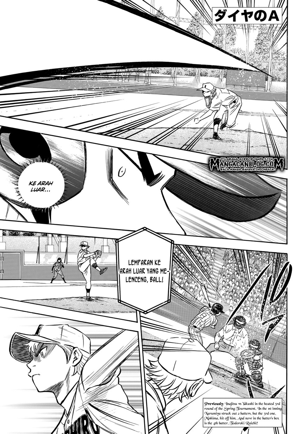 Diamond no Ace Act 2 Bab 18 halaman 2