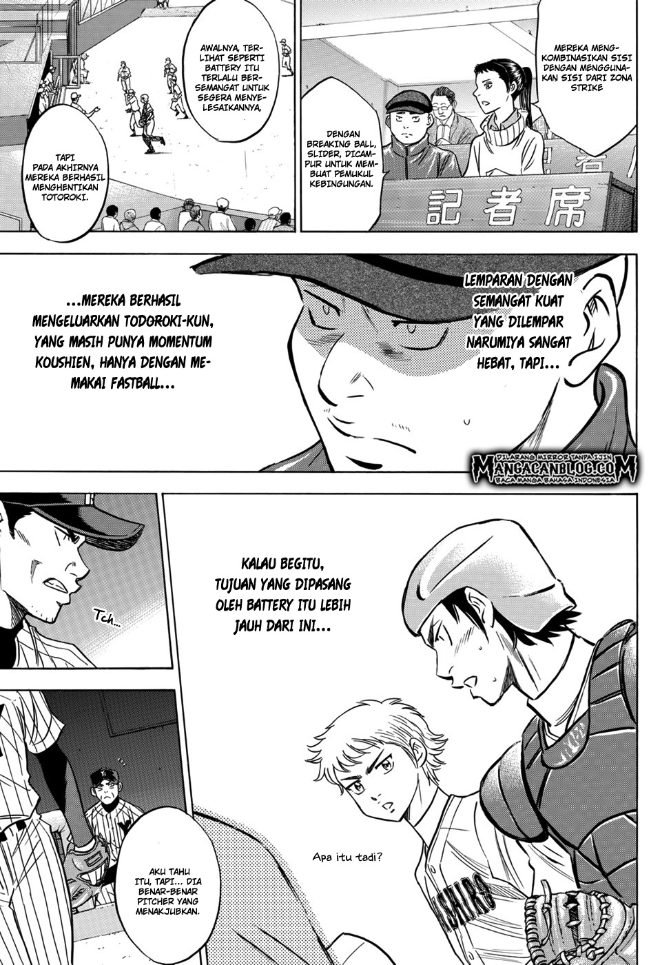 Diamond no Ace Act 2 Bab 18 halaman 13