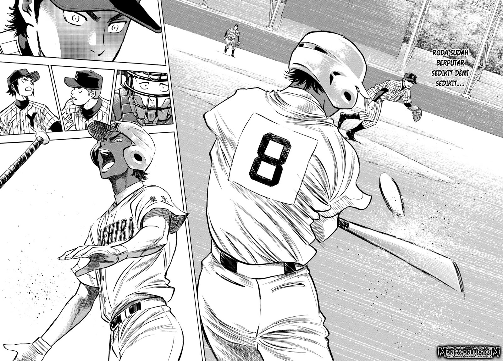 Diamond no Ace Act 2 Bab 18 halaman 18