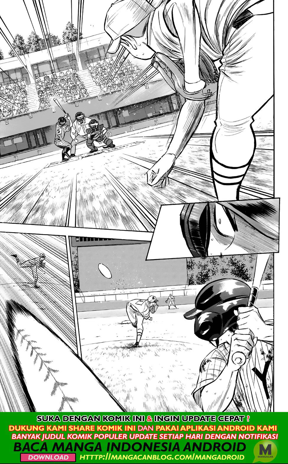 Diamond no Ace Act 2 chapter 181 halaman 4