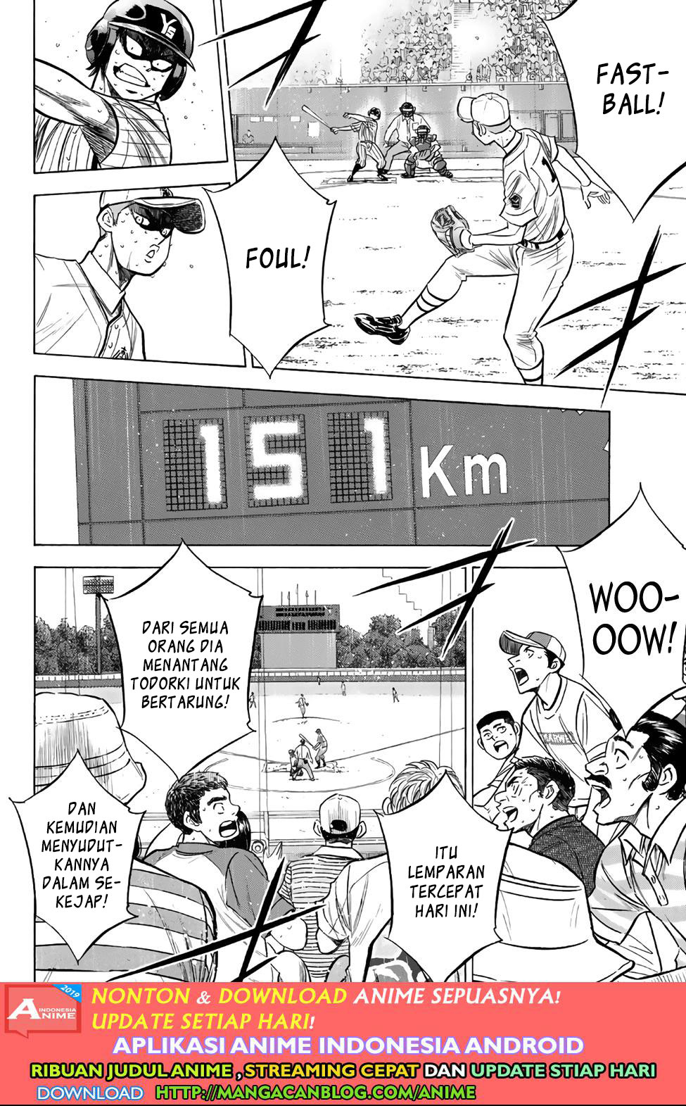 Diamond no Ace Act 2 chapter 181 halaman 7