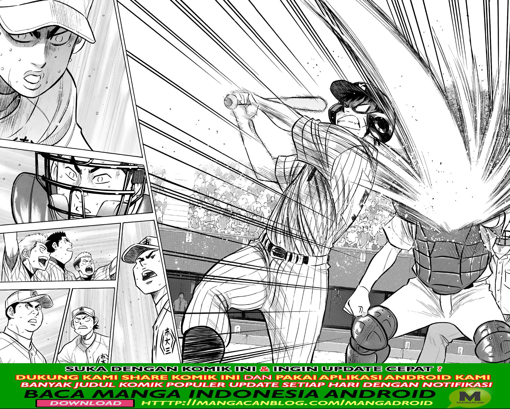 Diamond no Ace Act 2 chapter 181 halaman 9