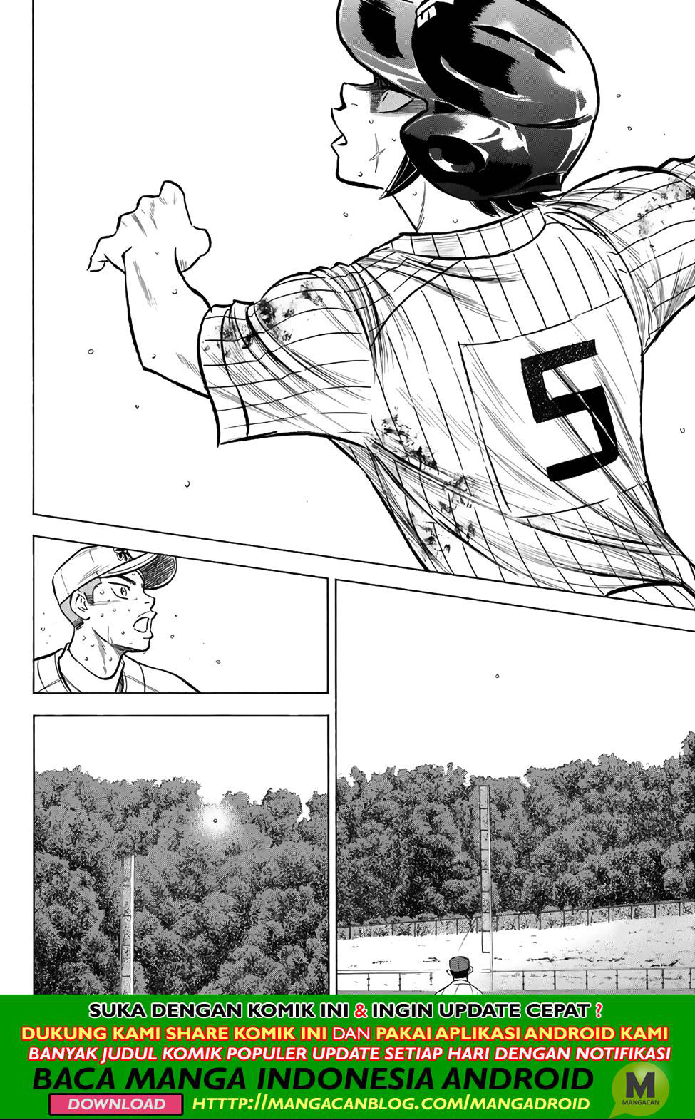Diamond no Ace Act 2 chapter 181 halaman 10