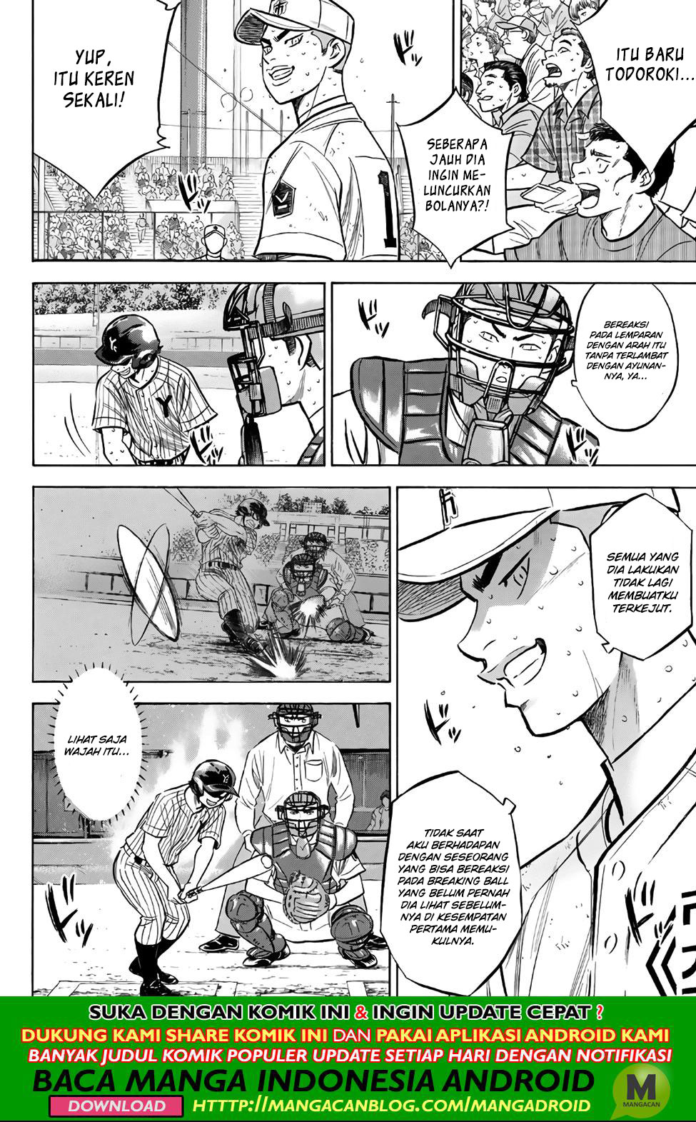 Diamond no Ace Act 2 chapter 181 halaman 12