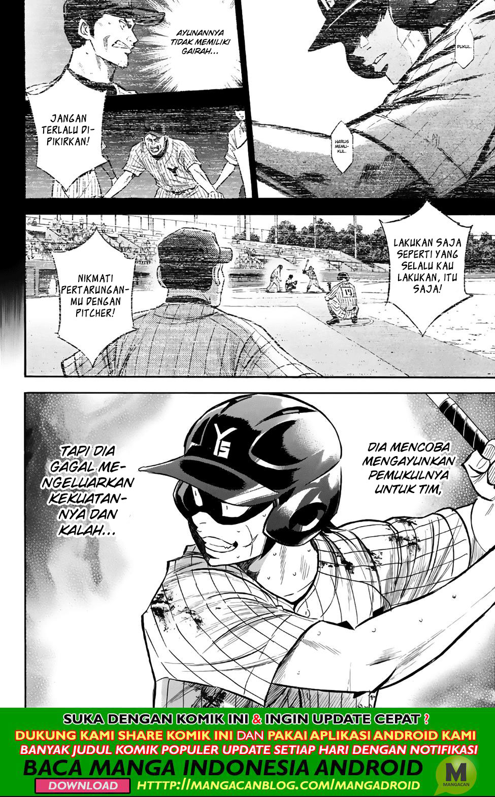 Diamond no Ace Act 2 chapter 181 halaman 14
