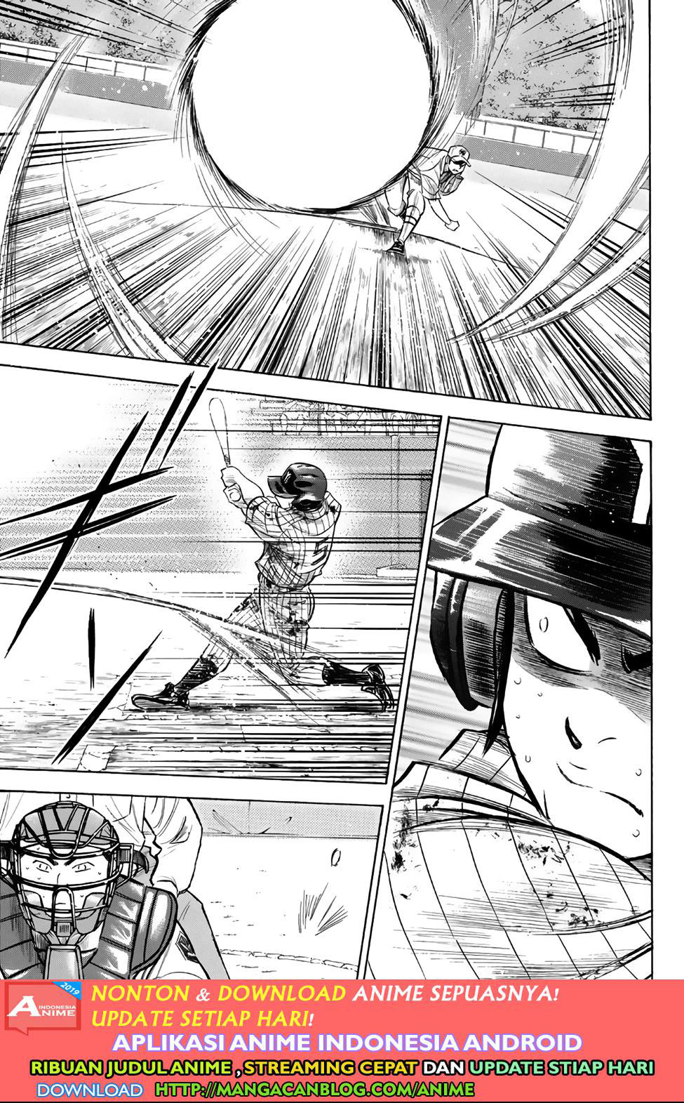Diamond no Ace Act 2 chapter 181 halaman 17