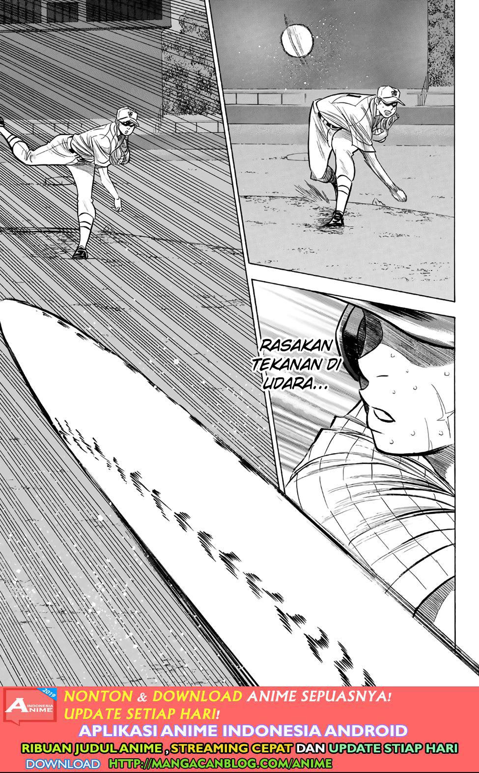 Diamond no Ace Act 2 chapter 182 halaman 9