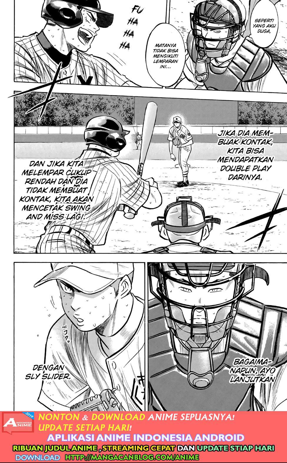 Diamond no Ace Act 2 Bab 183 halaman 12