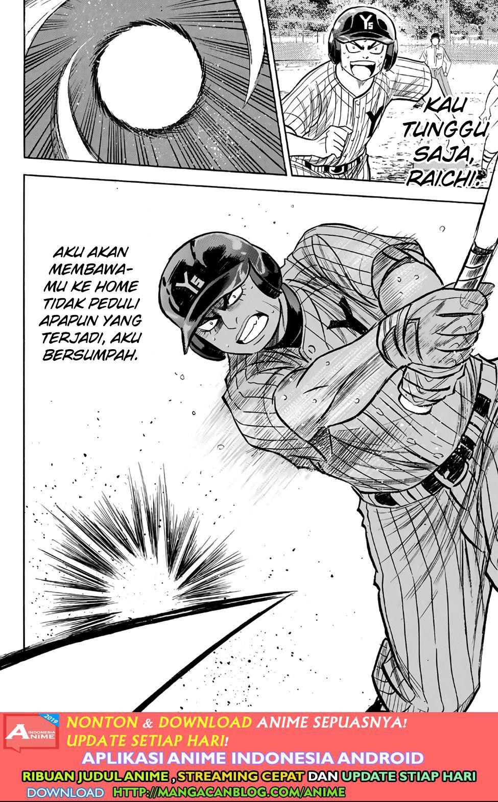 Diamond no Ace Act 2 Bab 183 halaman 14