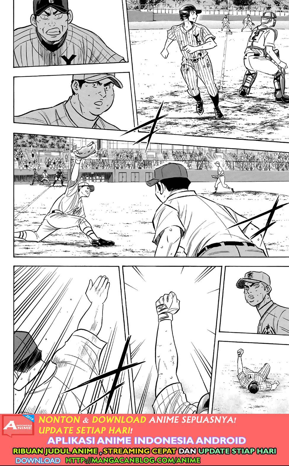 Diamond no Ace Act 2 Bab 183 halaman 18