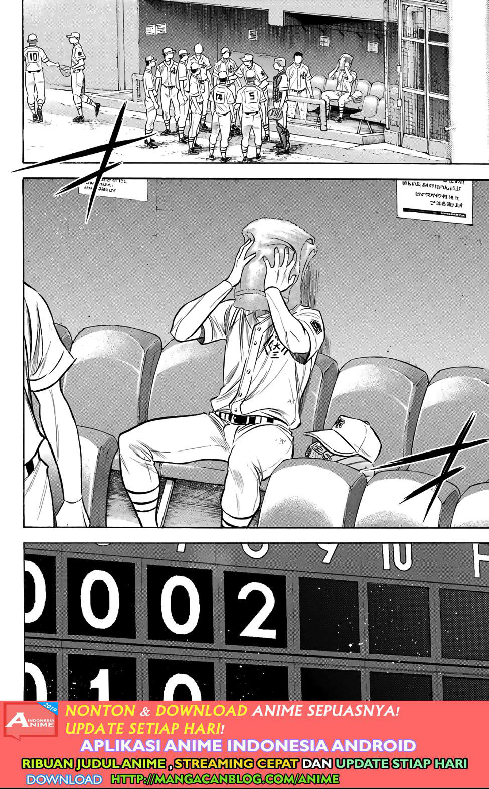 Diamond no Ace Act 2 chapter 184 halaman 4