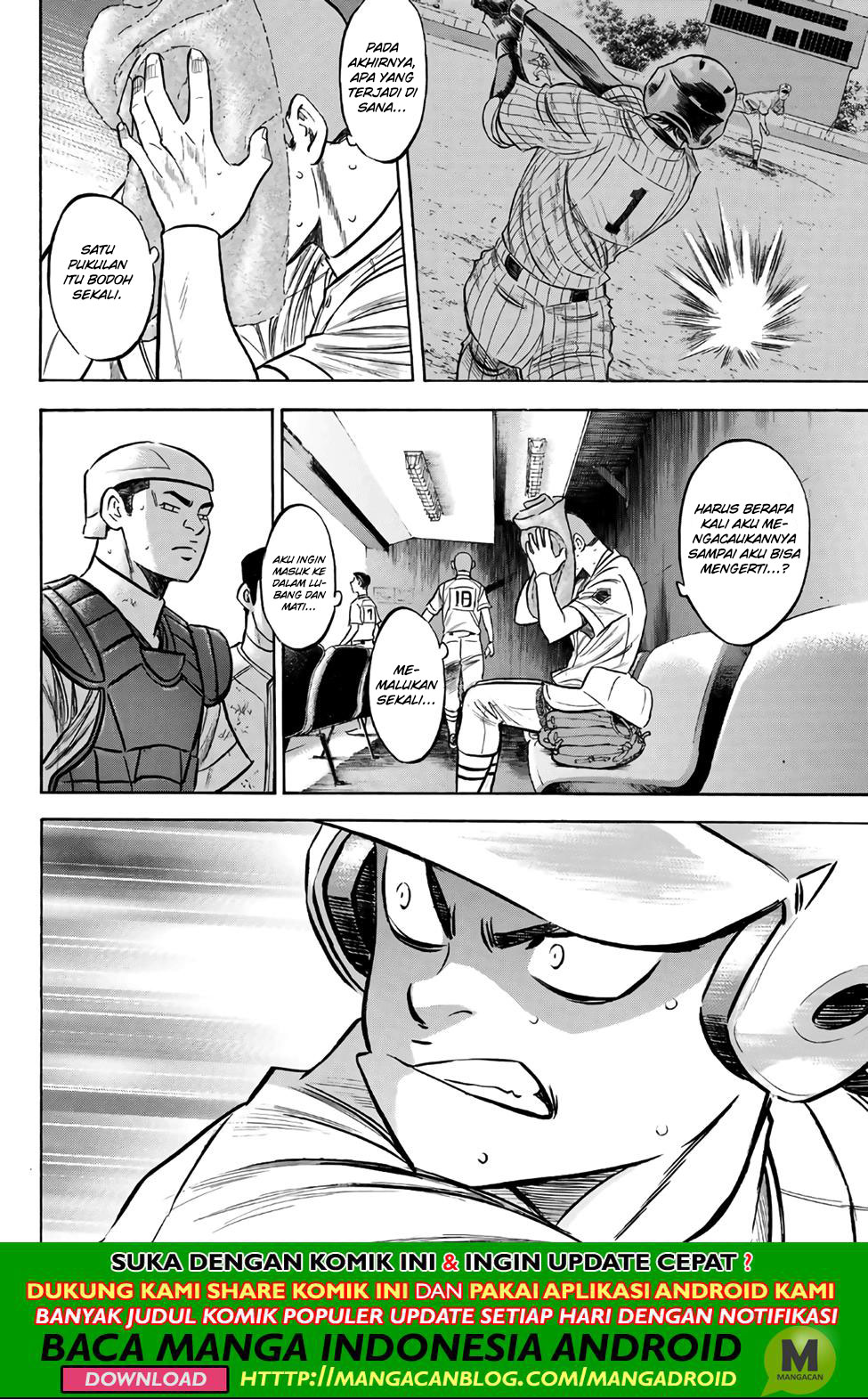 Diamond no Ace Act 2 chapter 184 halaman 6