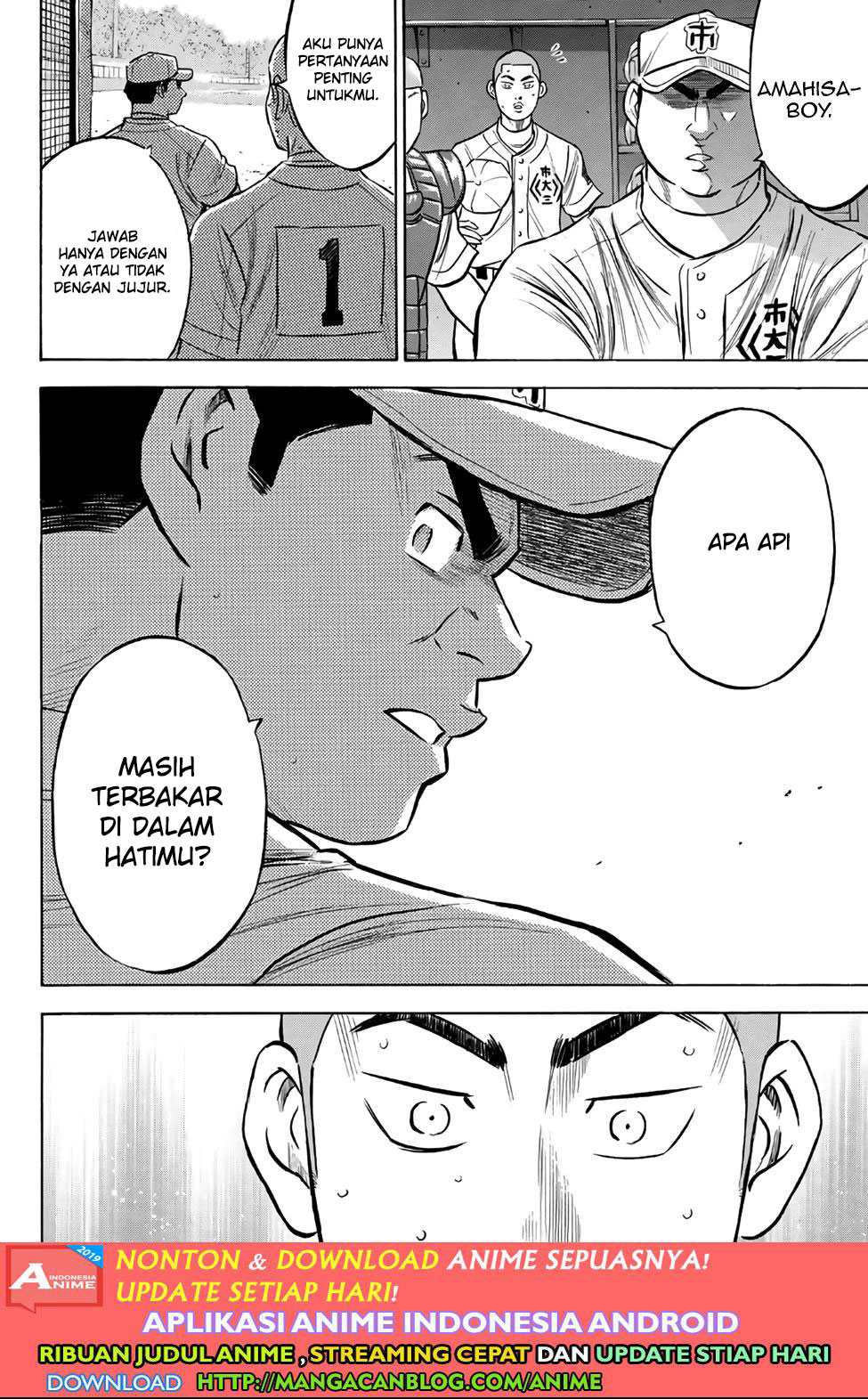 Diamond no Ace Act 2 chapter 184 halaman 20