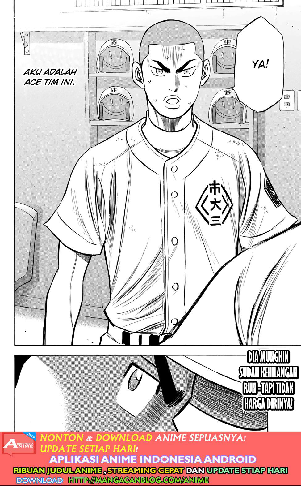 Diamond no Ace Act 2 chapter 184 halaman 22