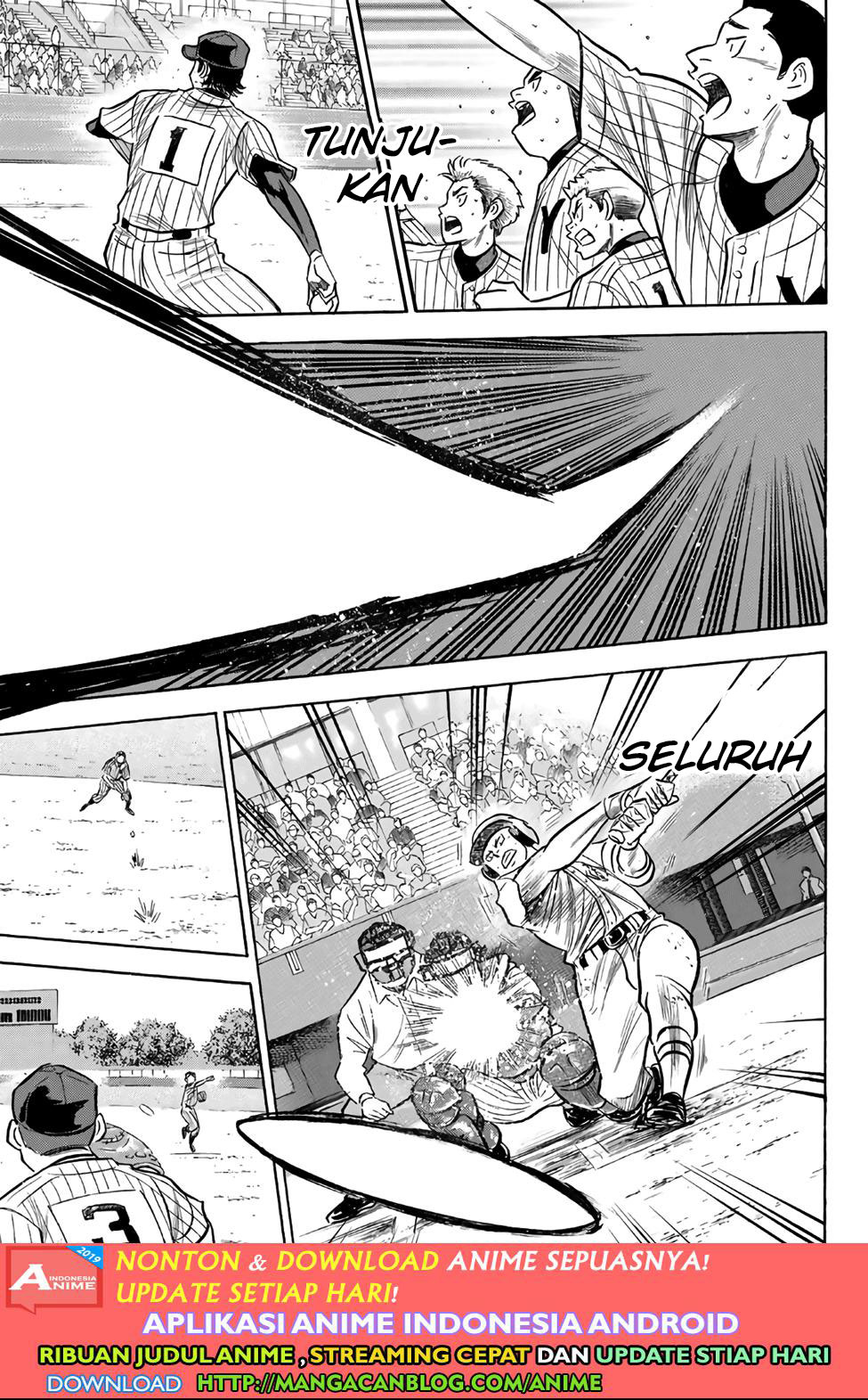 Diamond no Ace Act 2 chapter 185 halaman 11