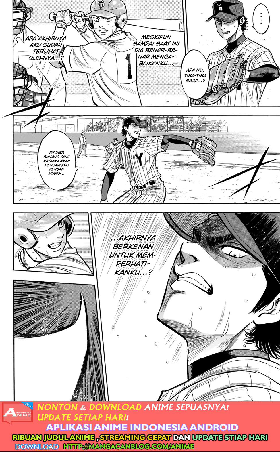 Diamond no Ace Act 2 chapter 185 halaman 18