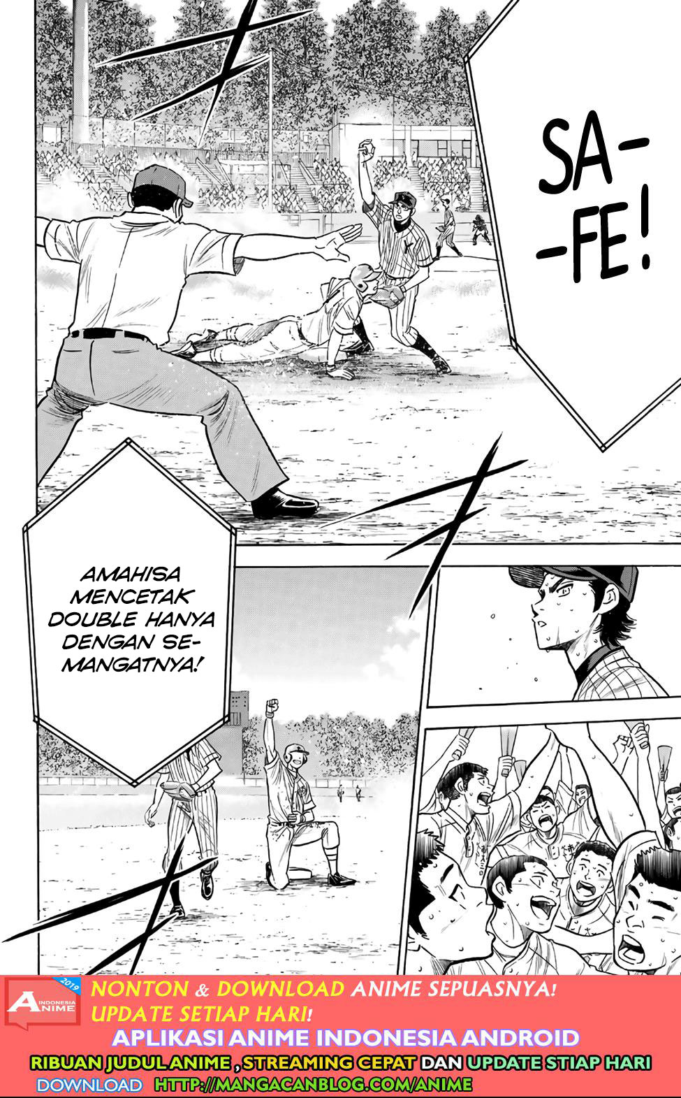 Diamond no Ace Act 2 chapter 186 halaman 4