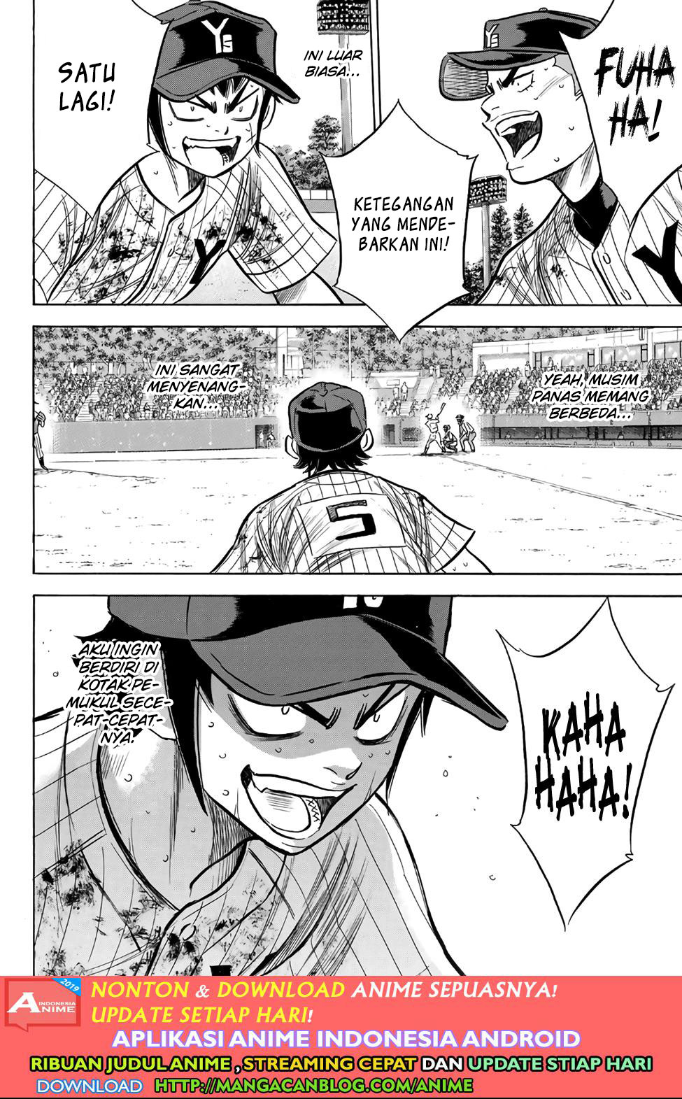 Diamond no Ace Act 2 chapter 186 halaman 8