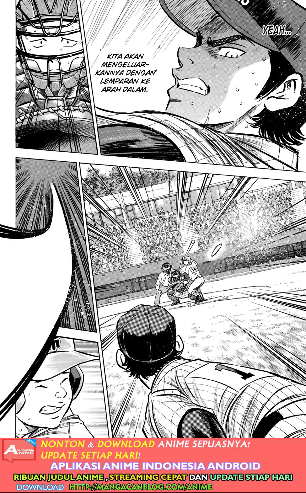 Diamond no Ace Act 2 chapter 186 halaman 10