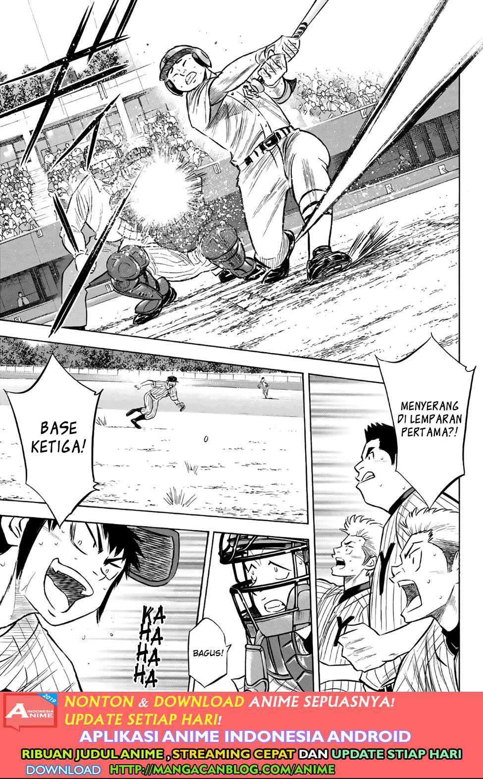 Diamond no Ace Act 2 chapter 186 halaman 11