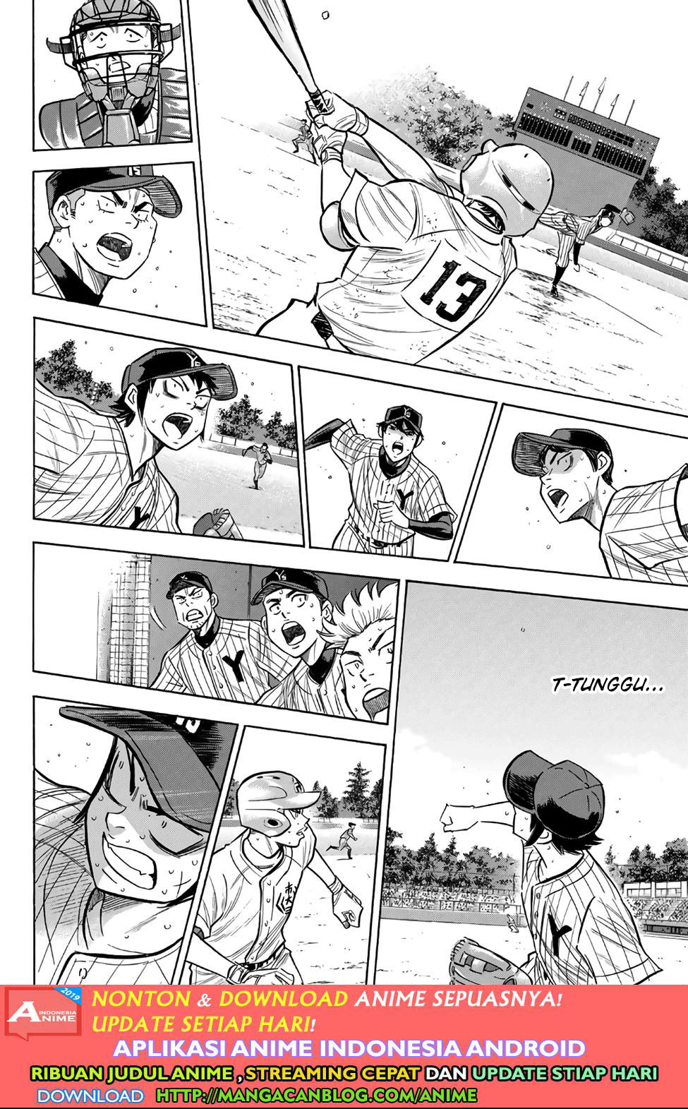 Diamond no Ace Act 2 chapter 186 halaman 21