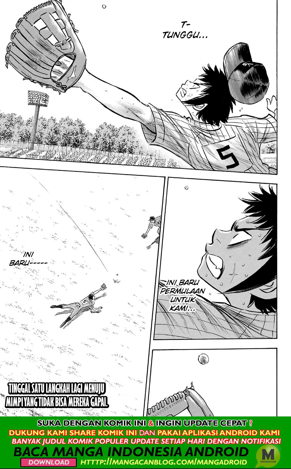 Diamond no Ace Act 2 chapter 187 halaman 1