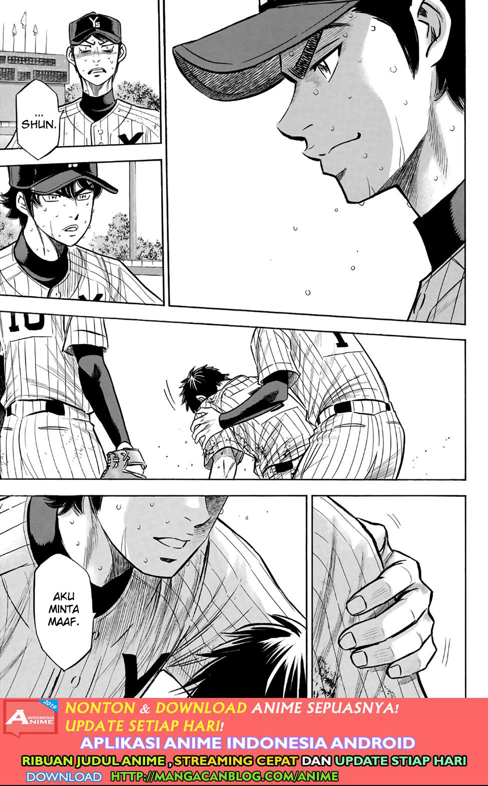 Diamond no Ace Act 2 chapter 187 halaman 8