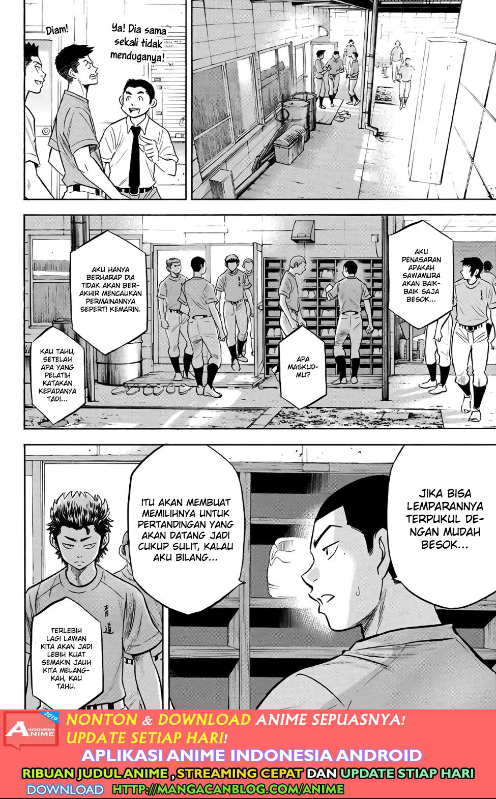 Diamond no Ace Act 2 Bab 188 halaman 12