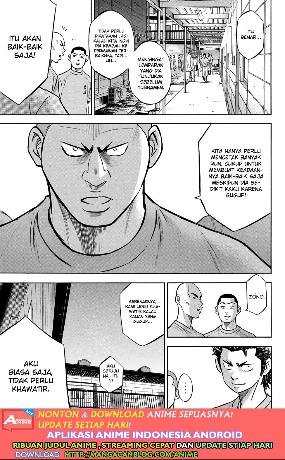 Diamond no Ace Act 2 Bab 188 halaman 13