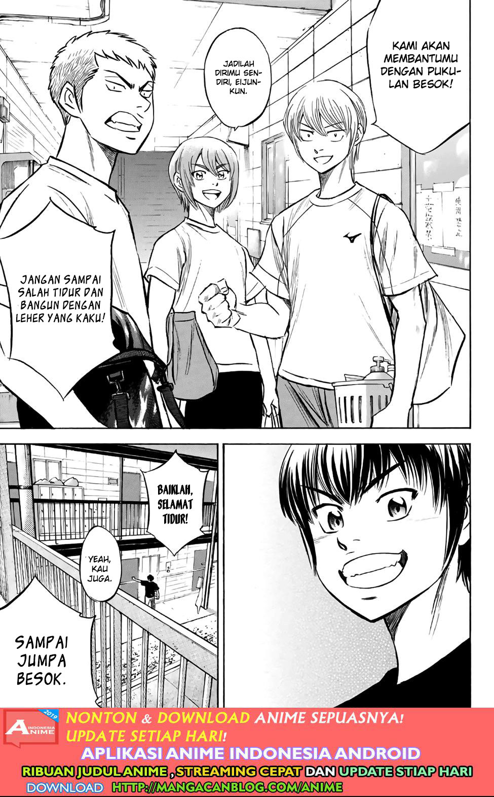 Diamond no Ace Act 2 Bab 188 halaman 15