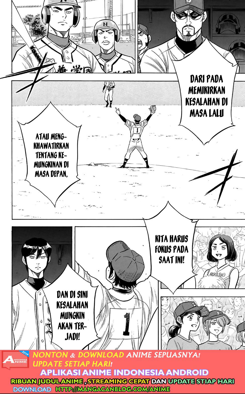 Diamond no Ace Act 2 chapter 189 halaman 8