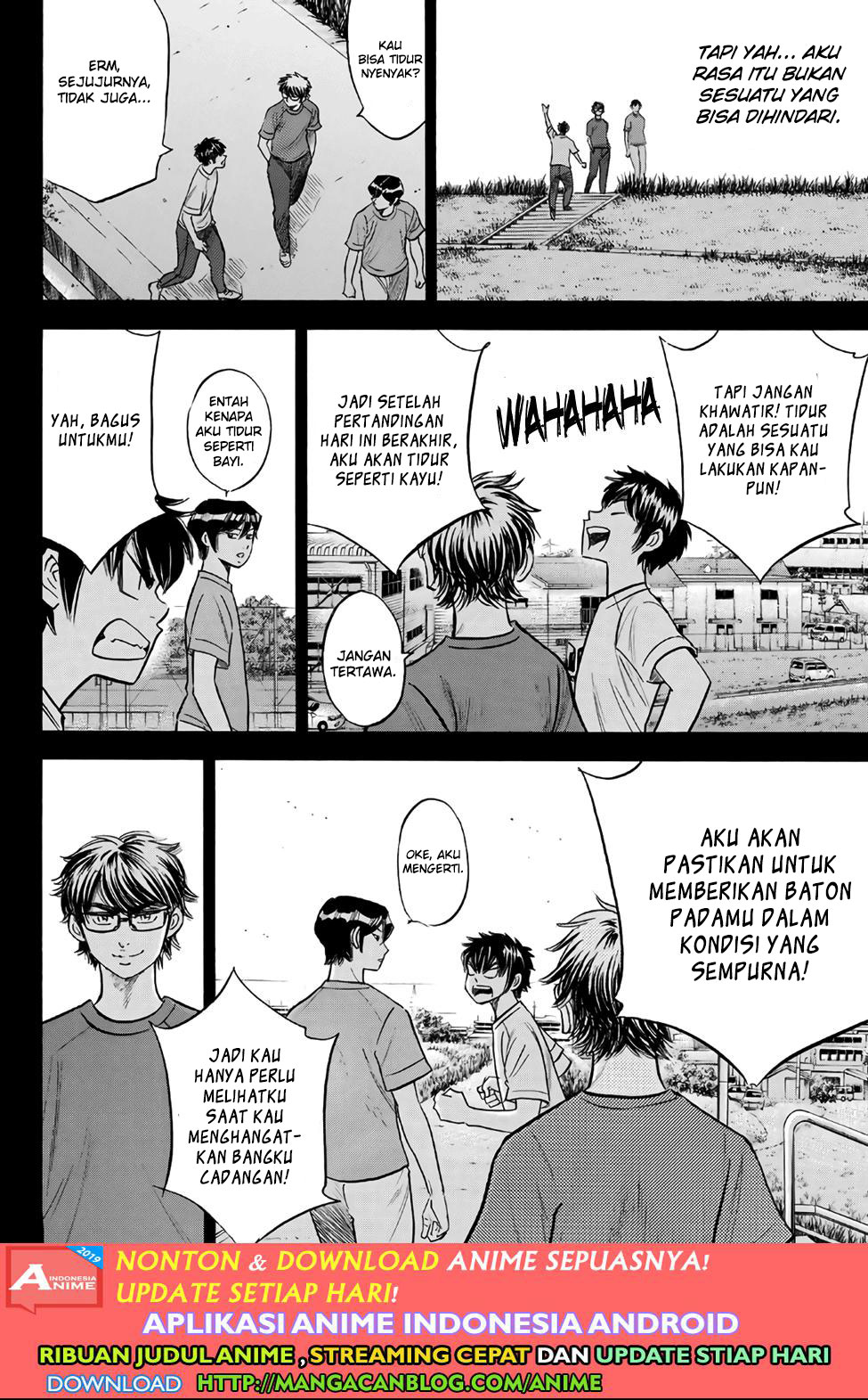 Diamond no Ace Act 2 chapter 189 halaman 12