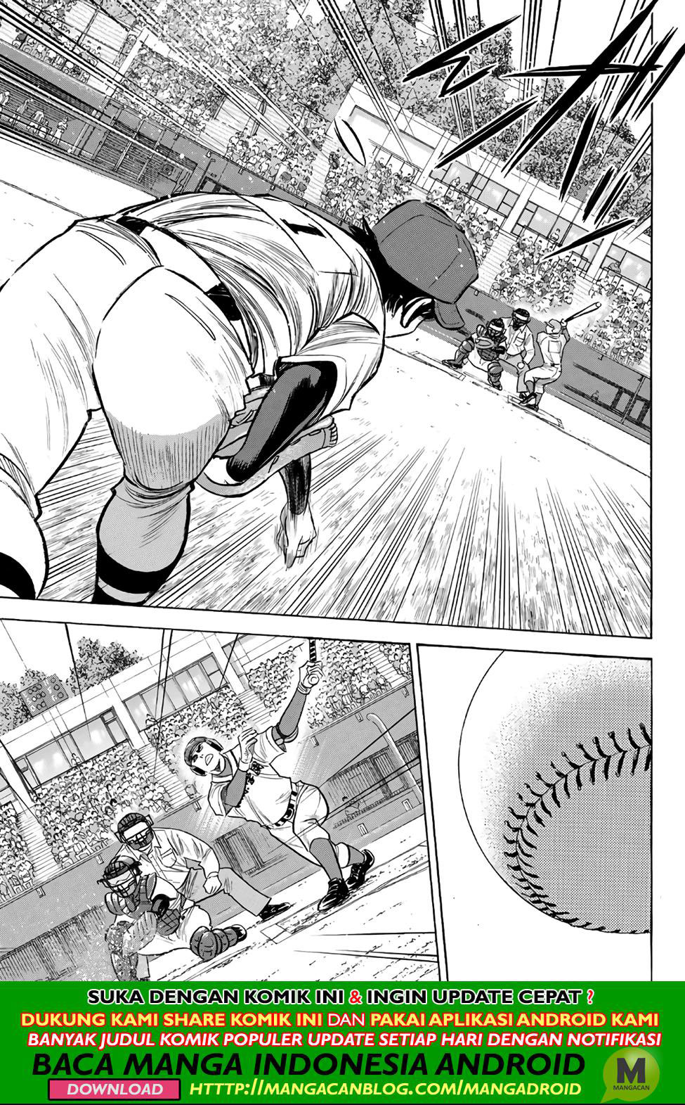 Diamond no Ace Act 2 chapter 189 halaman 19