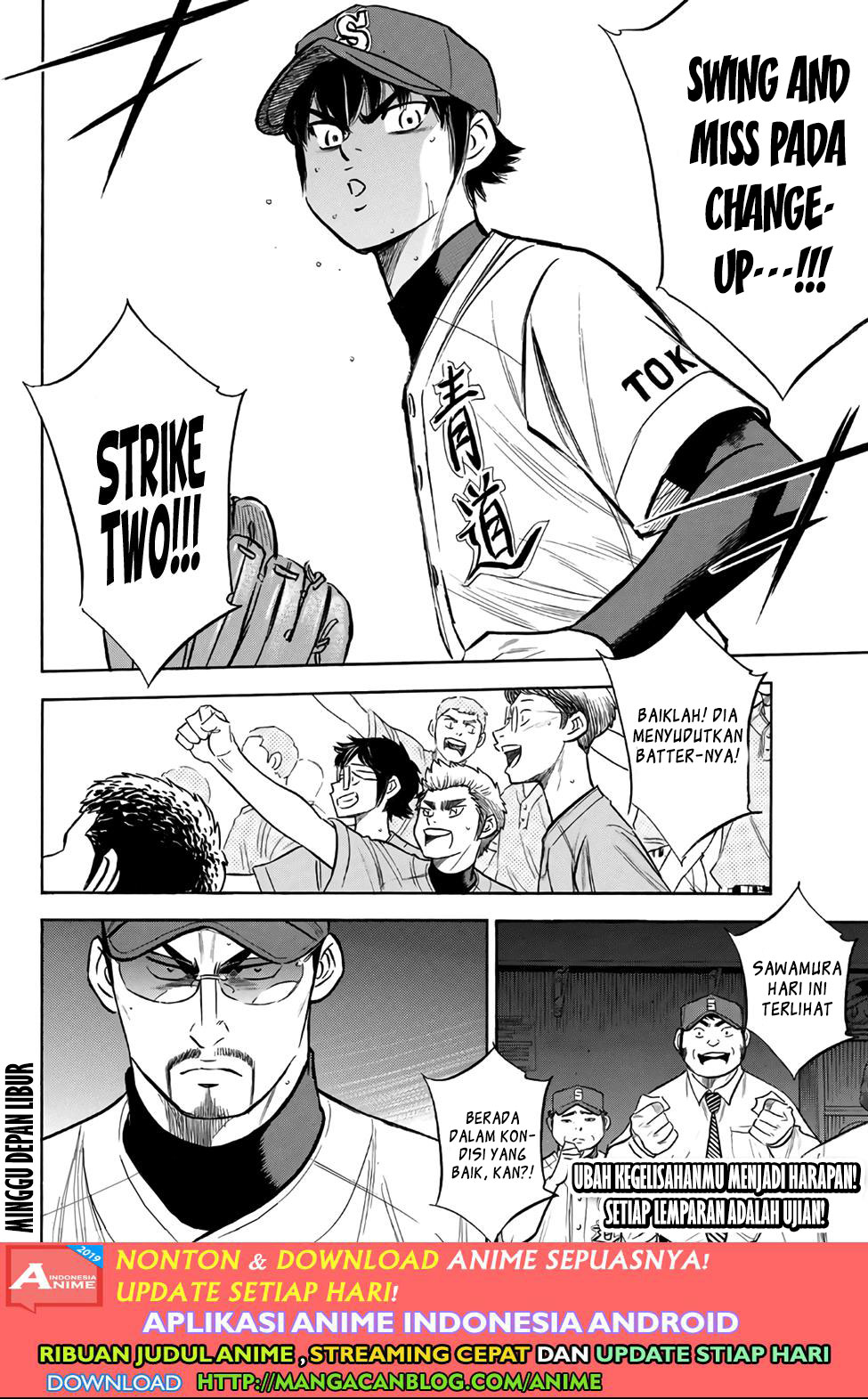 Diamond no Ace Act 2 chapter 189 halaman 20