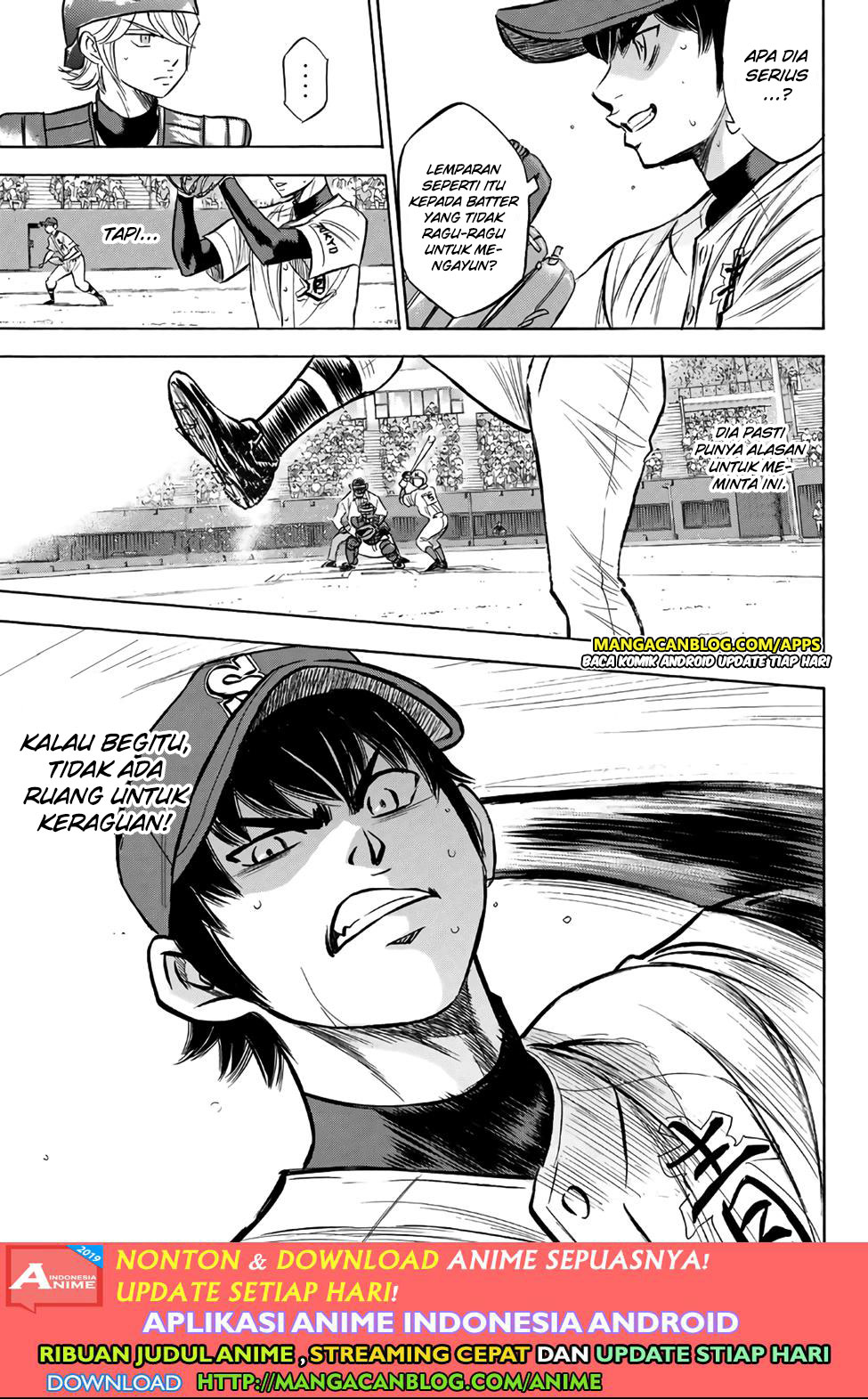 Diamond no Ace Act 2 Bab 190 halaman 5
