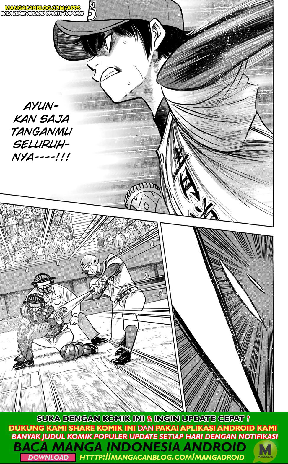 Diamond no Ace Act 2 Bab 190 halaman 11