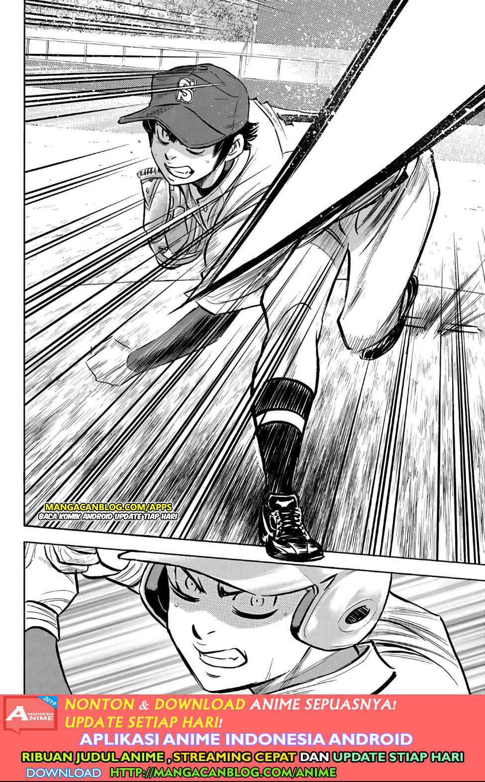 Diamond no Ace Act 2 Bab 190 halaman 16