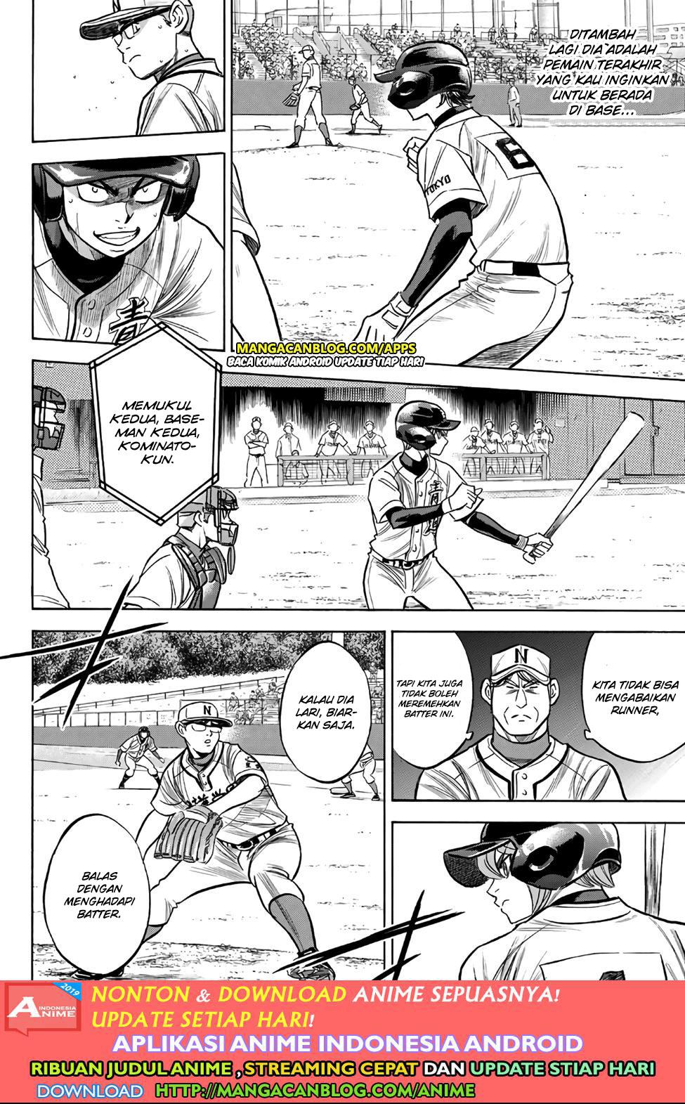 Diamond no Ace Act 2 Bab 191 halaman 10