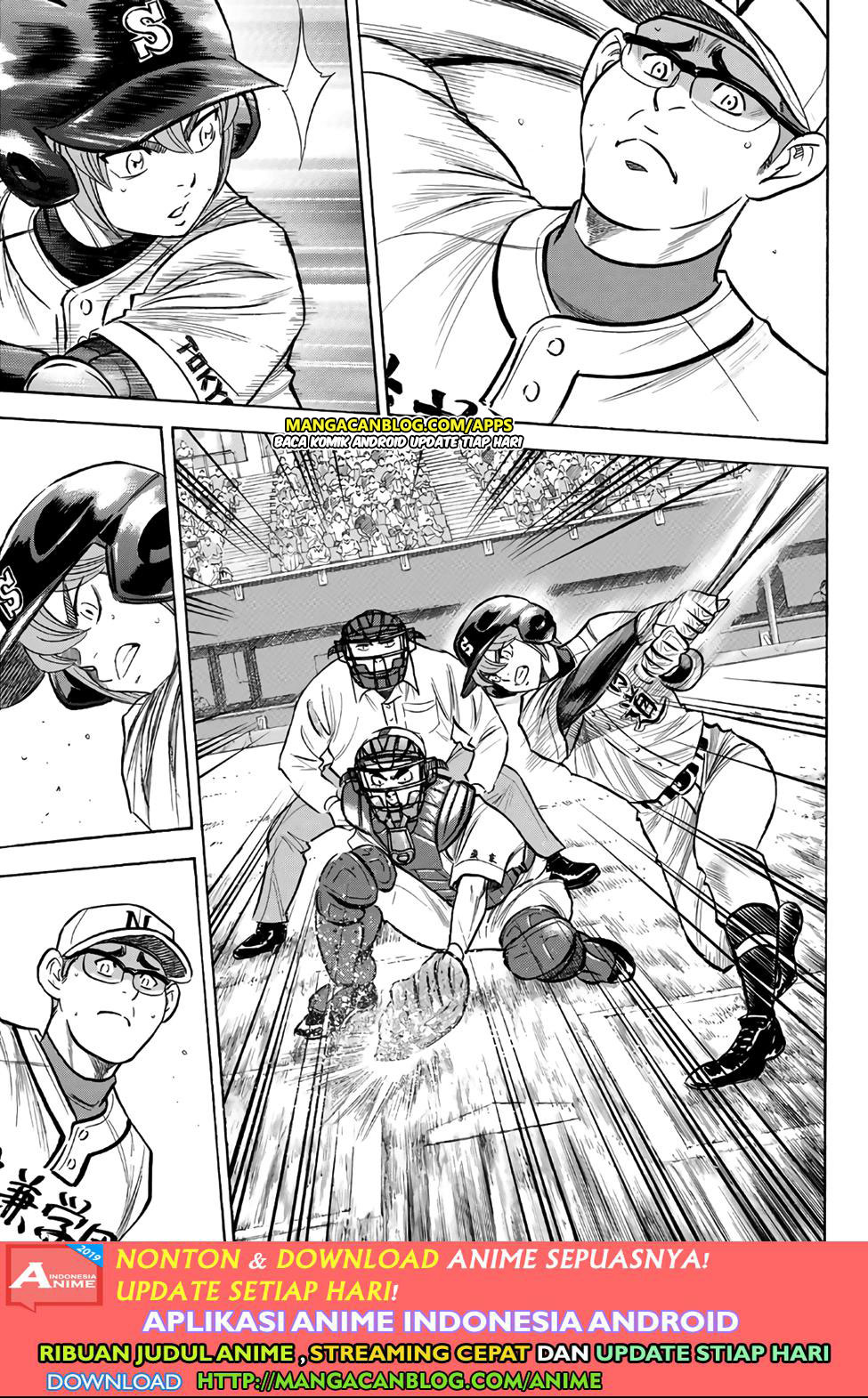 Diamond no Ace Act 2 Bab 191 halaman 11