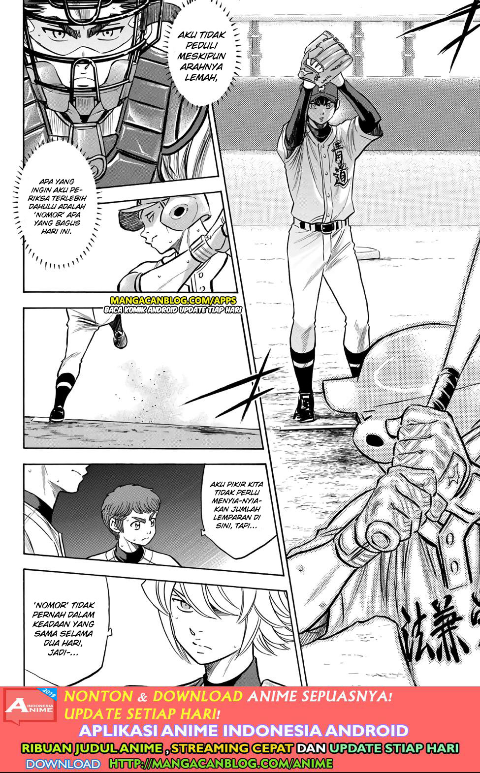 Diamond no Ace Act 2 chapter 193 halaman 4