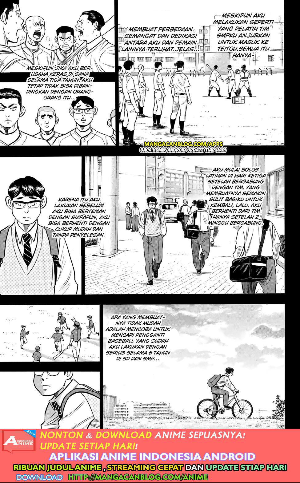 Diamond no Ace Act 2 chapter 193 halaman 9
