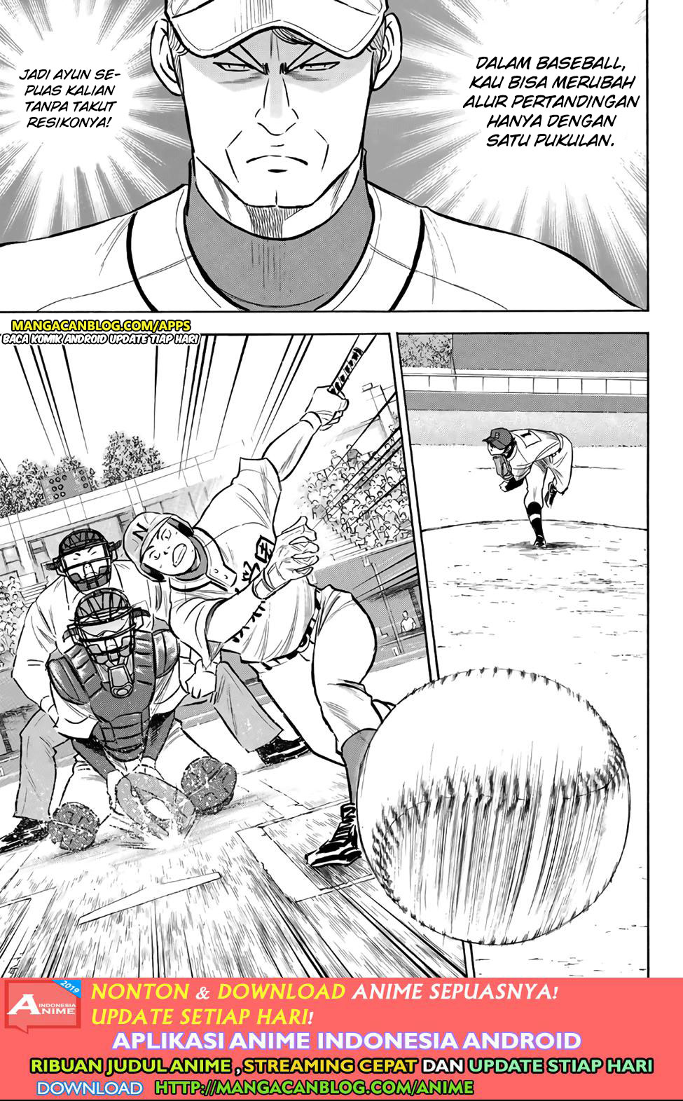 Diamond no Ace Act 2 chapter 193 halaman 17