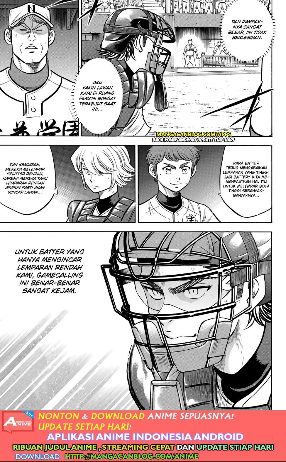 Diamond no Ace Act 2 chapter 193 halaman 19
